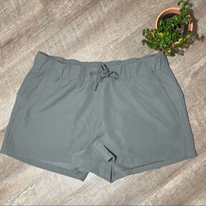 LULULEMON olive green shorts | size 12